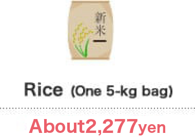 rice(one 5-kg bag)