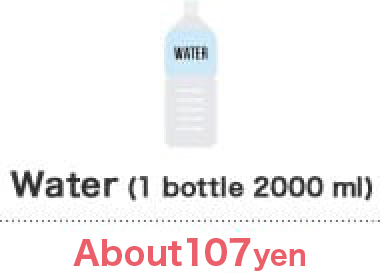 water(1bottle 2000ml)