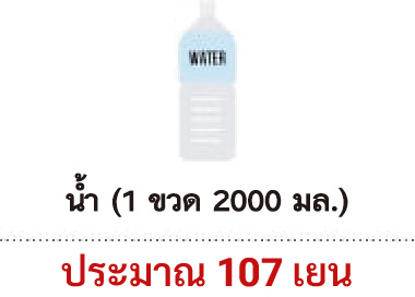 น้ำ (1 ขวด 2000 มล.)