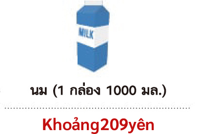 Sữa (1 hộp 1000ml)