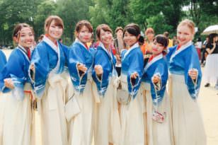 Dancing in a Japanese University Dance Circle